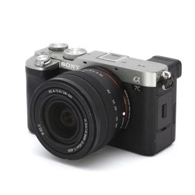 SONY(ソニー) フルサイズ ミラーレス一眼カメラ α7C ズームレンズキット(同梱レンズ:SEL2860) シルバー ILCE-7CL S