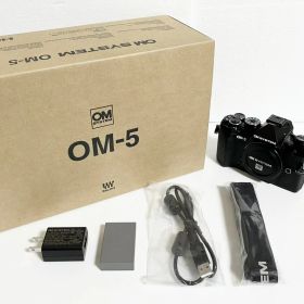 【シャッター回数約3571】OM SYSTEM (OLYMPUS) デジタル一眼カメラ OM-5 ボディ [ブラック] 【中古】【非常に良い】【26800617022475】