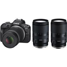 CANON(キヤノン) 【セット 広角から望遠まで ズームレンズ4本】EOS R100 ダブルズームキット＋17-70mm F2.8+18-300mmズームセット