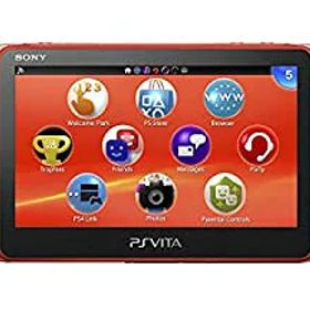 【中古】（非常に良い）PlayStation Vita Wi-Fiモデル メタリック・レッド (PCH-2000ZA26)