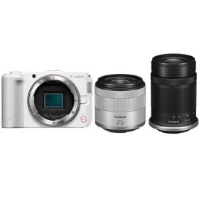 【10年間保証付き】[キヤノン]EOS R50 V ダブルズームキット ホワイト