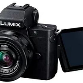 【中古】 パナソニック(Panasonic) 小型・軽量ミラーレス一眼カメラ ルミックス 標準ズームレンズキット ブラック DC-G100DK-K