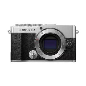 【中古】【1年保証】【美品】OLYMPUS PEN E-P7 ボディ シルバー