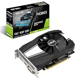 【中古】【39shop】ASUSグラフィックカードPH-GTX1660-O6GOC版、Nvidia★GeForce GTX 1660、6GBメモリGDDR6（良い）