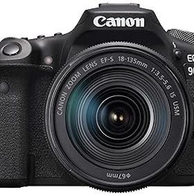 【中古】Canon デジタル一眼レフカメラ EOS 90D EF-S18-135 IS USM レンズキット EOS90D18135ISUSMLK