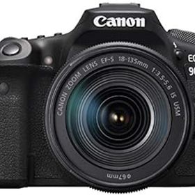 【中古】(非常に良い)Canon デジタル一眼レフカメラ EOS 90D EF-S18-135 IS USM レンズキット EOS90D18135ISUSMLK