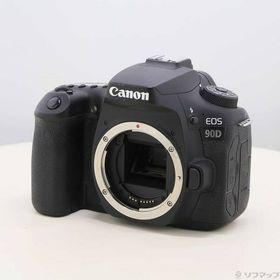 【中古】Canon(キヤノン) EOS 90D ボディ ブラック 【344-ud】