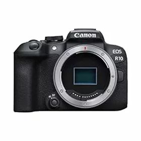 【中古】［状態良好］Canon EOS R10 (本体のみ) ミラーレスVlogカメラ 24.2MP 4K動画 DIGIC X イメージプロセッサー 高速撮影 被写体追跡 コンパクト 軽量 被写体検知