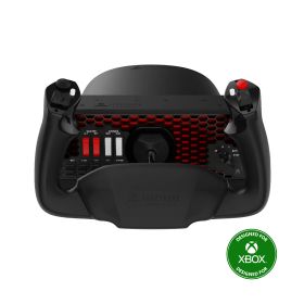 ハニカム エアロノーティカル アルファ フライト コントロール XPC ヨーク & スイッチ パネル XboxシリーズX|SとWindows PCの両方に対応 新デザインのフロントグリル 分解能を400％向上させたハイエンド12ビットホール効果センサーを新搭載