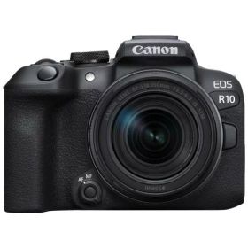 【中古】Canon ミラーレス一眼カメラ EOS R10 レンズキット(RF-S18-150)ブラック/APS-C/EOSR10-18150ISSTMLK