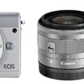 【中古】 Canon ミラーレス一眼カメラ EOS M100 ダブルレンズキット ホワイト EOSM100WH-WLK