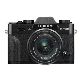 【中古】【1年保証】【美品】FUJIFILM X-T30 レンズキット XC 15-45mm OIS PZ ブラック
