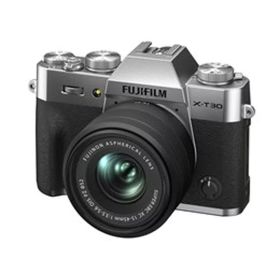 デジタル一眼カメラ FUJIFILM / 富士フイルム FUJIFILM X-T30 II XC15-45mmレンズキット （E） シルバー 【キャンセル不可・北海道沖縄離島配送不可】 0057-4547410538304-ds