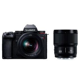 Panasonic パナソニック DC-S5M2W LUMIX S5II ダブルレンズキット フルサイズミラーレス一眼カメラ