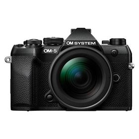 OMデジタルソリューションズ ミラーレス一眼 OMSYSTEM OM-5 Mark II OM5MarkII12-45mmBLK 1個（直送品）