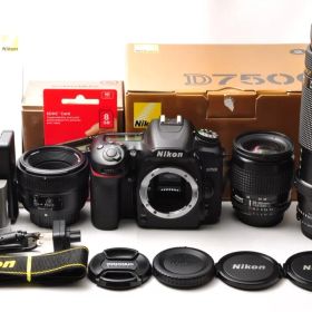 ❤️極美品❤️ニコン D7500 単焦点＆標準＆超望遠トリプルレンズセット❤️