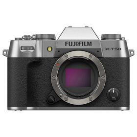 富士フイルム ミラーレス一眼カメラ「FUJIFILM X-T50」ボディ(シルバー)(日本語・英語版) FUJIFILM FX-T50S_JP 返品種別A