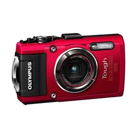 OLYMPUS デジタルカメラ STYLUS TG-4 Tough レッド 1600万画素CMOS F2.0 15(中古品)