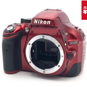 【中古】 【並品】 ニコン D5200 ボディ レッド 【デジタル一眼レフ】