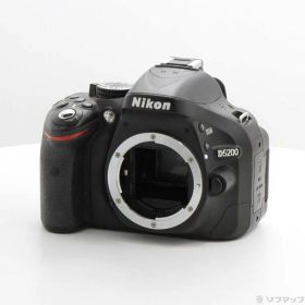 【中古】Nikon(ニコン) NIKON D5200 ボディ ブラック 【258-ud】