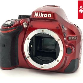 【中古】 【良品】 ニコン D5200 ボディ レッド 【デジタル一眼レフ】