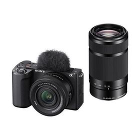 ソニー SONY VLOGCAM ZV-E10M2X-B ブラック αEマウントデジタル一眼カメラ ダブルズームレンズキット ZVE10M2XB
