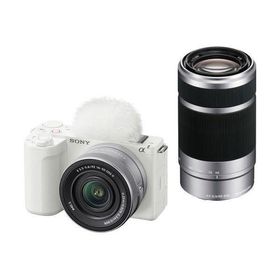 ソニー SONY VLOGCAM ZV-E10M2X-W ホワイト αEマウントデジタル一眼カメラ ダブルズームレンズキット ZVE10M2XW
