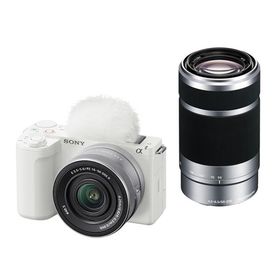 納期お問い合わせください ＳＯＮＹ デジタル一眼カメラα VLOGCAM ZV-E10M2X W (ホワイト)(ダブルズームレンズキット)