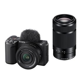 納期お問い合わせください ＳＯＮＹ デジタル一眼カメラα VLOGCAM ZV-E10M2X B (ブラック)(ダブルズームレンズキット)