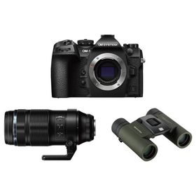オーエムシステム (OM SYSTEM) ミラーレス一眼 OM-1 Mark II 100-400mm II 超望遠レンズキット