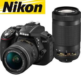 ニコン Nikon D5300 AF-P ダブルズームキット デジタル一眼レフ カメラ 中古