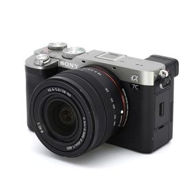 ソニー SONY α7C ILCE-7CL S ズームレンズキット シルバー フルサイズミラーレス一眼カメラ 有効約2420万画素 5軸ボディ内手ブレ補正 約509g【新品】