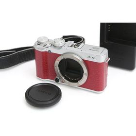 【全額返金保証】並品｜富士フイルム FUJIFILM X-A1 ボディ [レッド] CA01-B7173-3Y2A
