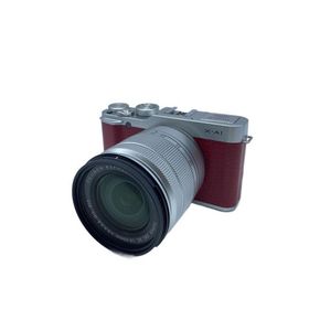 FUJIFILM◆デジタル一眼カメラ FUJIFILM X-A1 レンズキット [レッド]//