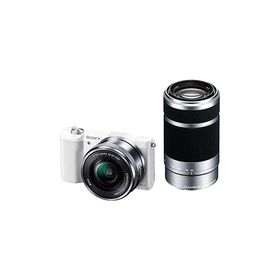 SONY ミラーレス一眼 α5100 ダブルズームキット E PZ 16-50mm F3.5-5.6 OSS + E(中古品)