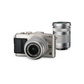 中古 1年保証 美品 OLYMPUS PEN Lite E-PL6 ダブルズームキット シルバー