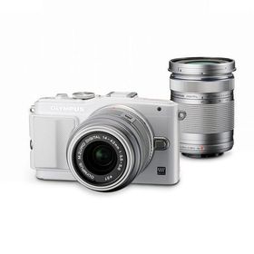 中古 1年保証 美品 OLYMPUS PEN Lite E-PL6 ダブルズームキット ホワイト