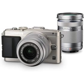 OLYMPUS E-PL6 ダブルズームキット シルバー 良品 動作確認済み 1ヶ月保証付 高性能