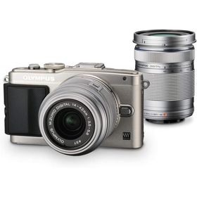 OLYMPUS E-PL6 ダブルズームキット シルバー 良品 動作確認済み 1ヶ月保証付 高性能