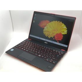【中古】Fujitsu LIFEBOOK UH UH75/B3 FMVU75B3R サテンレッド【津田沼】保証期間１ヶ月【ランクC】
