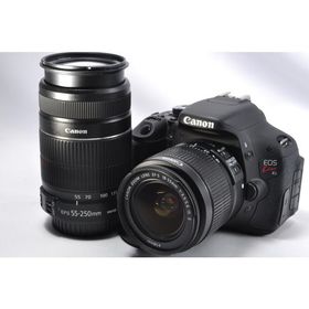 キヤノン Canon EOS kiss X5 標準＆望遠ダブルズームキット 動画撮影 SDカード付き