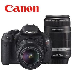 キヤノン Canon EOS kiss X5 ダブルレンズセット デジタル 一眼レフ カメラ 中古