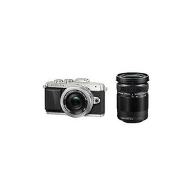 【中古】【1ヶ月保証】 オリンパス OLYMPUS ペン E-PL7 EZダブルズームキット シルバー ミラーレス