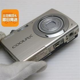 超美品 COOLPIX S230 ソリッドシルバー 即日発送 Nikon デジカメ デジタルカメラ 本体 あすつく 土日祝発送OK
