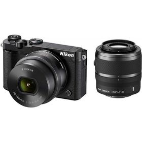Nikon J5 ダブルズームキット ブラック 良品 動作確認済み 1ヶ月保証付 小型軽量 ミラーレス