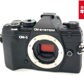 【中古】 【良品】 OM SYSTEM OM-5 ボディ ブラック 【ミラーレス一眼】 【6ヶ月保証】