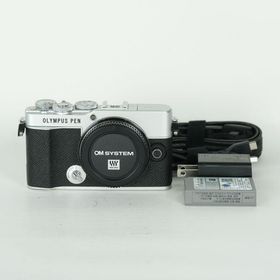 [美品 | シャッター数1,291回] OLYMPUS PEN E-P7 [ボディ シルバー] | マイクロフォーサーズマウント ミラーレス一眼カメラ 中古