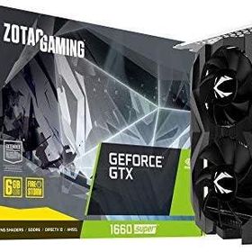 【中古】ZOTAC GAMING GeForce GTX 1660 SUPER Twin Fan グラフィックスボード ZTGTX1660S-6GBTWIN/ZT-T16620F-10L VD7109