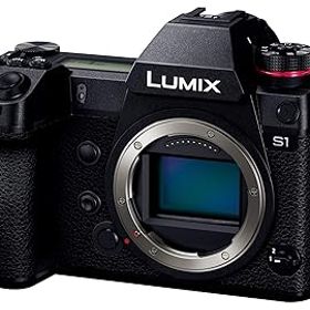 【中古】［非常に良い］パナソニック(Panasonic) フルサイズ ミラーレス一眼カメラ ルミックス S1 ボディ 2420万画素 ブラック DC-S1-K