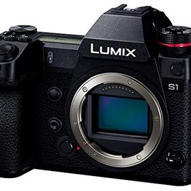【中古】「ほぼ新品」パナソニック(Panasonic) フルサイズ ミラーレス一眼カメラ ルミックス S1 ボディ 2420万画素 ブラック DC-S1-K